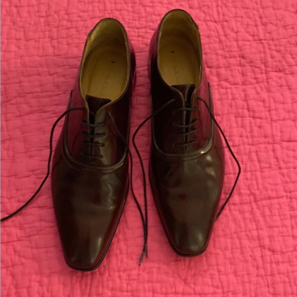 Paul Smith  Elegant Brown Men's Dress Shoes, US7,5